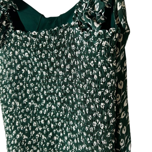 REFORMATION | Women’s Lisbon Top - Green + White - Sz 10 - Picture 5 of 12